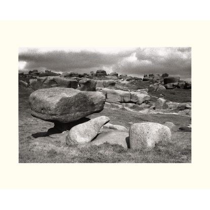 Kinder Scout Derbyshire rocky landscape photographic print