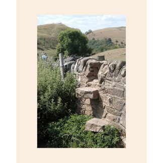 Stone stile Derbyshire colour photographic print