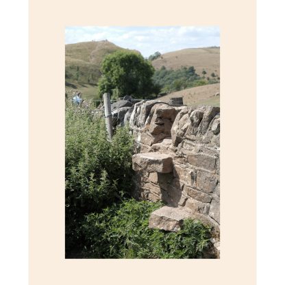 Stone stile Derbyshire colour photographic print