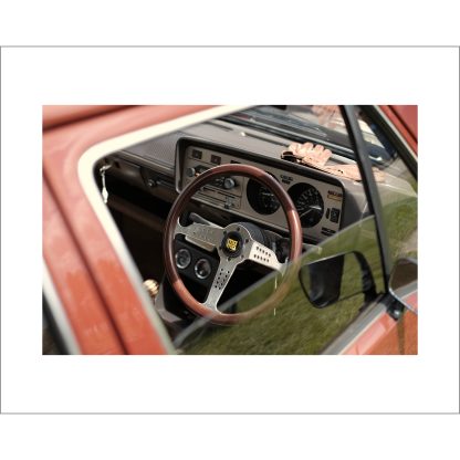 Volkswagen Golf MK 1 photographic print