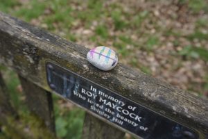 Stone on Bench